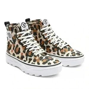 NEW Vans Sentry WC Leopard Platform Sneakers – Women’s 9 / Men’s 7.5